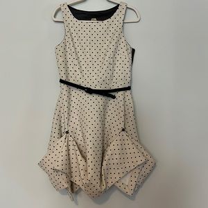 Eva Franco cocktail dress with black satin lining